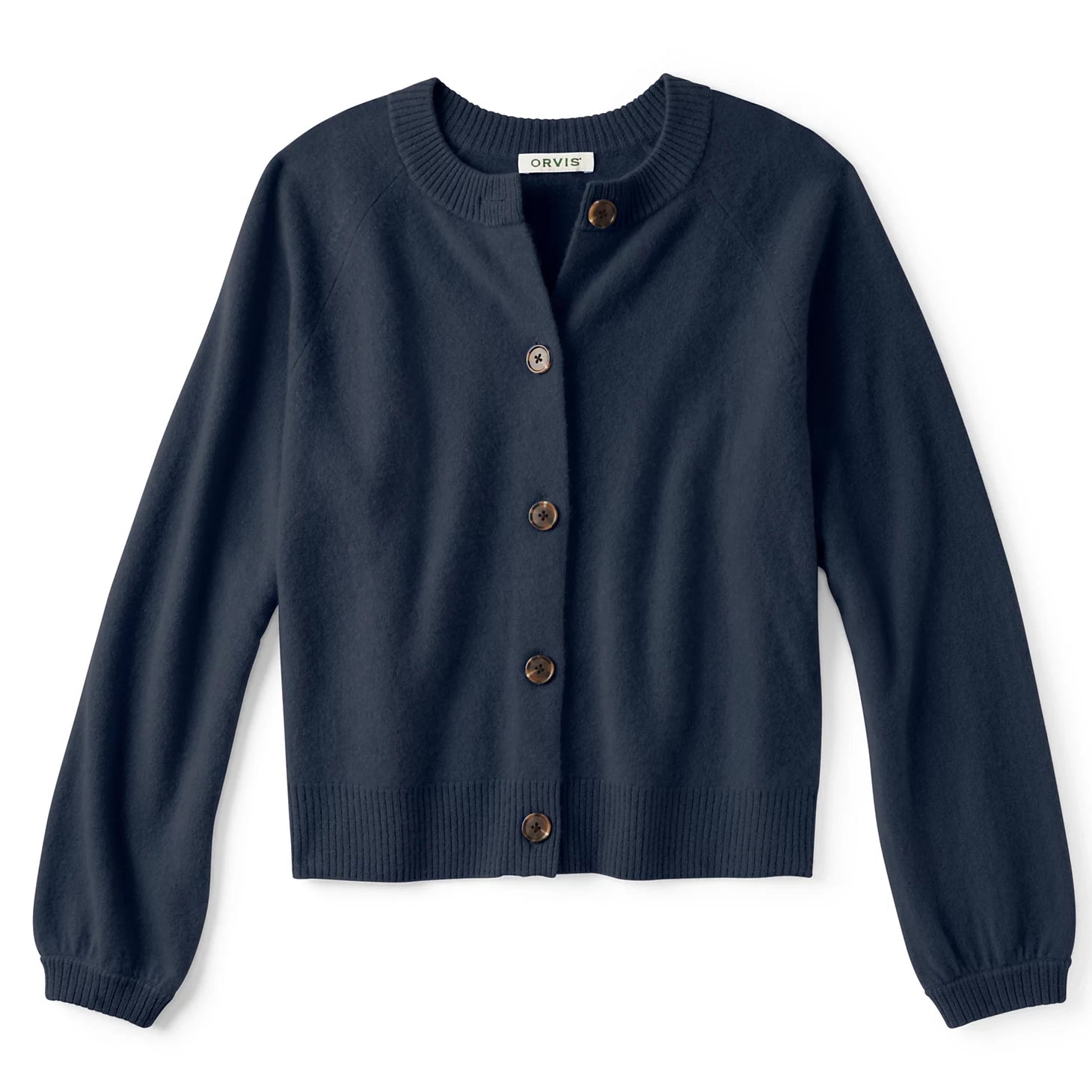 Orvis Women Boiled Cashmere Cardigan