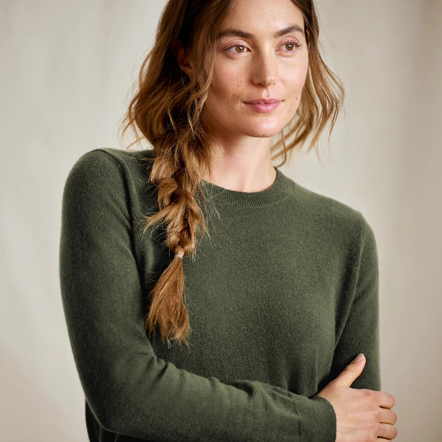 Orvis Women Cashmere Crewneck Sweater