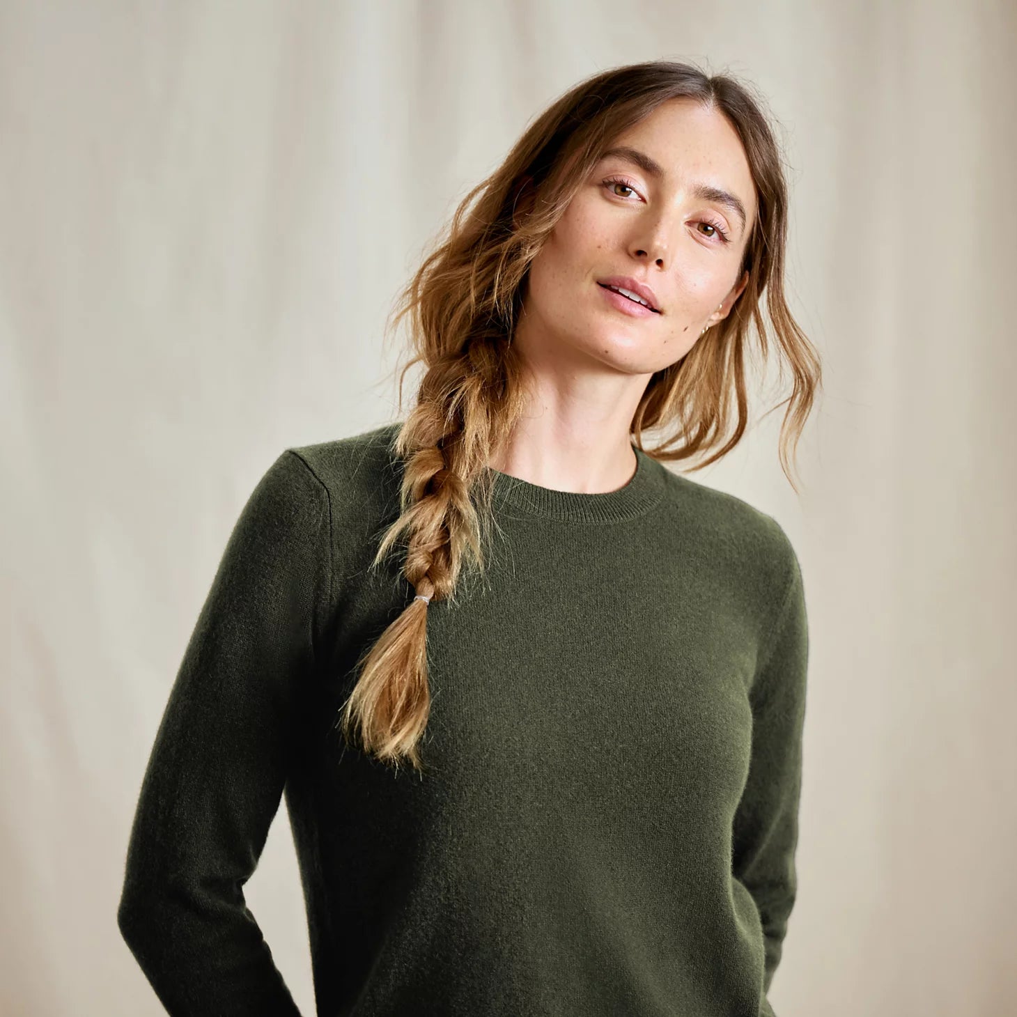Orvis Women Cashmere Crewneck Sweater