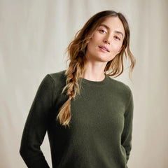 Orvis Women Cashmere Crewneck Sweater
