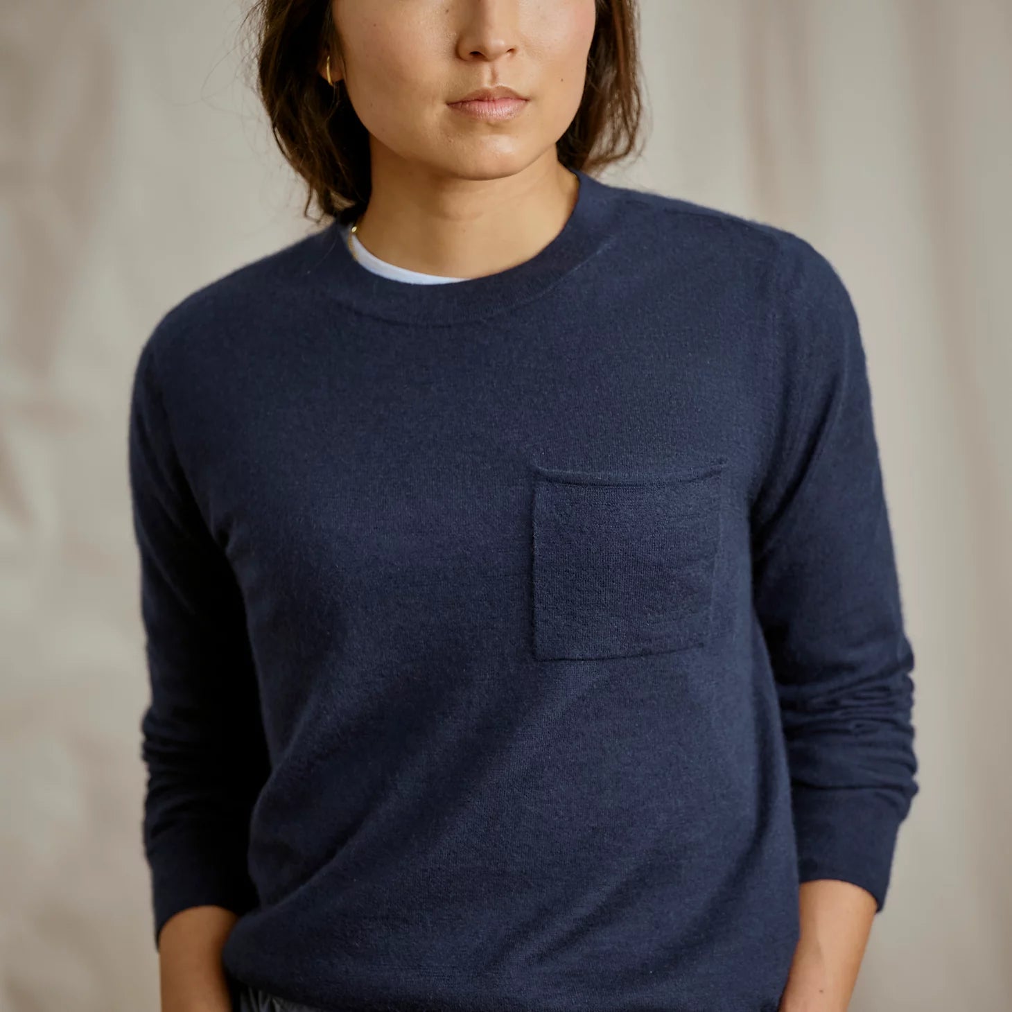Orvis Women|Last Release Featherweight Cashmere Crewneck Sweater