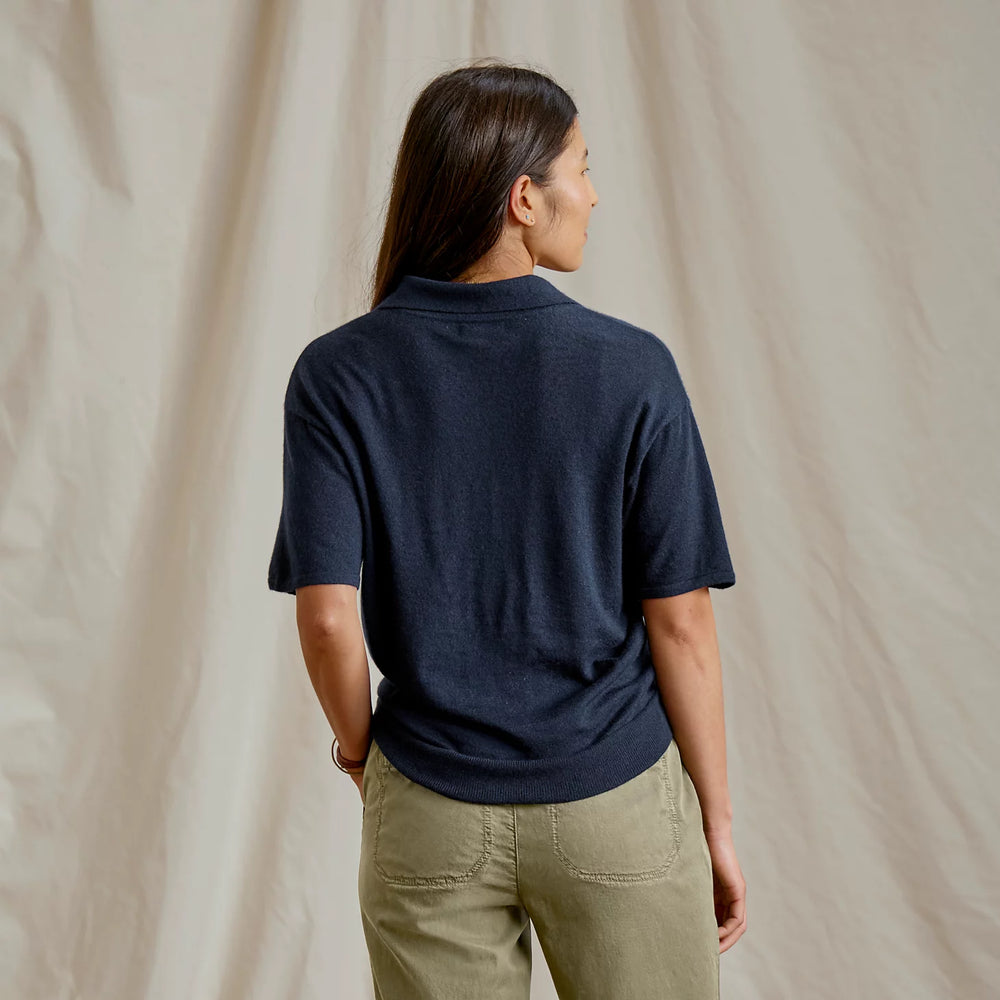 Orvis Women|Last Release Featherweight Cashmere Polo Tee