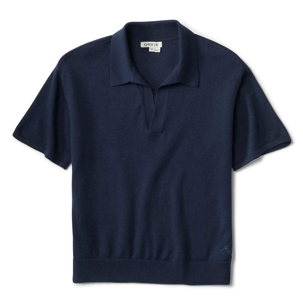 Orvis Women|Last Release Featherweight Cashmere Polo Tee