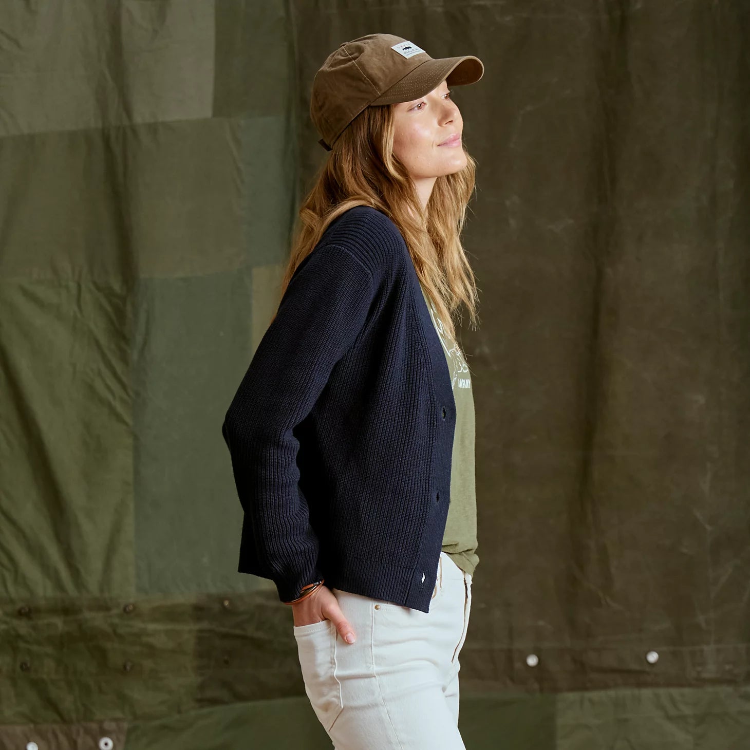 Orvis Women|Last Release Ribbed Short Cardigan