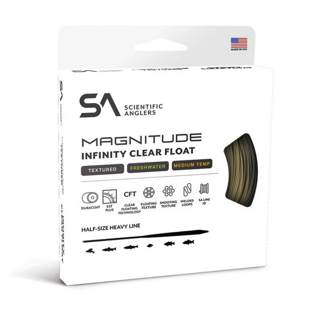 Orvis Fly Fishing Scientific Anglers Magnitude Textured Infinity Clear-Tip Fly Line