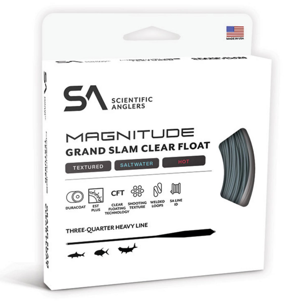 Orvis Fly Fishing Scientific Anglers Magnitude Textured Grand Slam Clear-Tip Fly Line