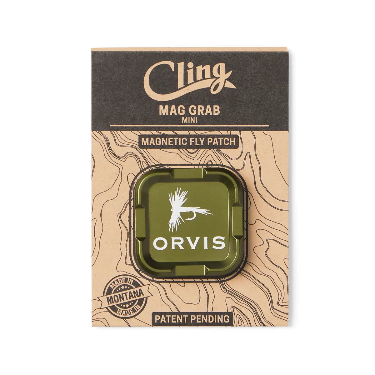 Orvis Fly Fishing Cling Mag Grab™ Mini Magnetic Fly Patch