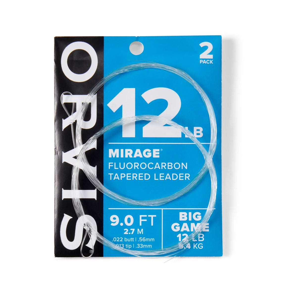 Orvis Fly Fishing Mirage Big Game Leaders 2PK