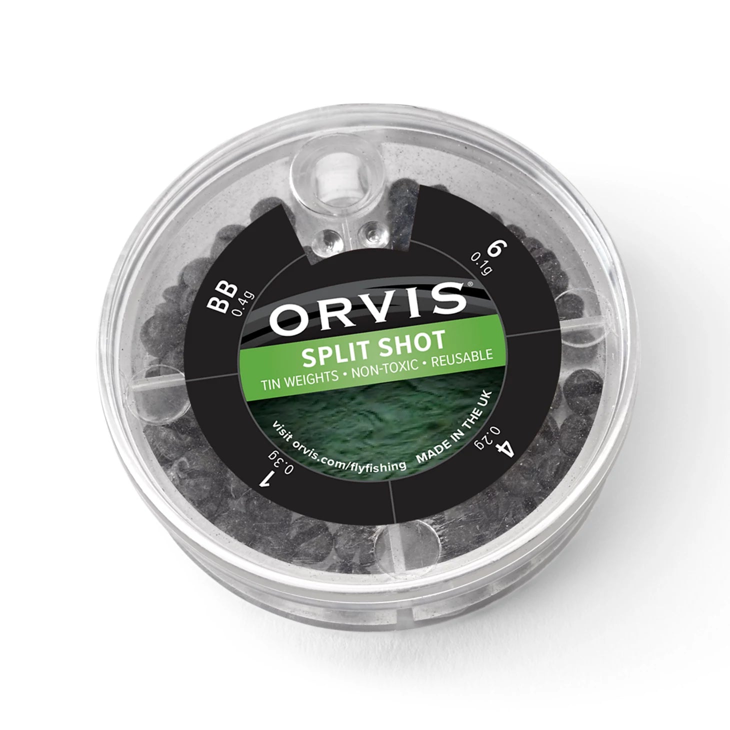 Orvis Fly Fishing Orvis Non-Toxic Split Shot - 4 Sizes