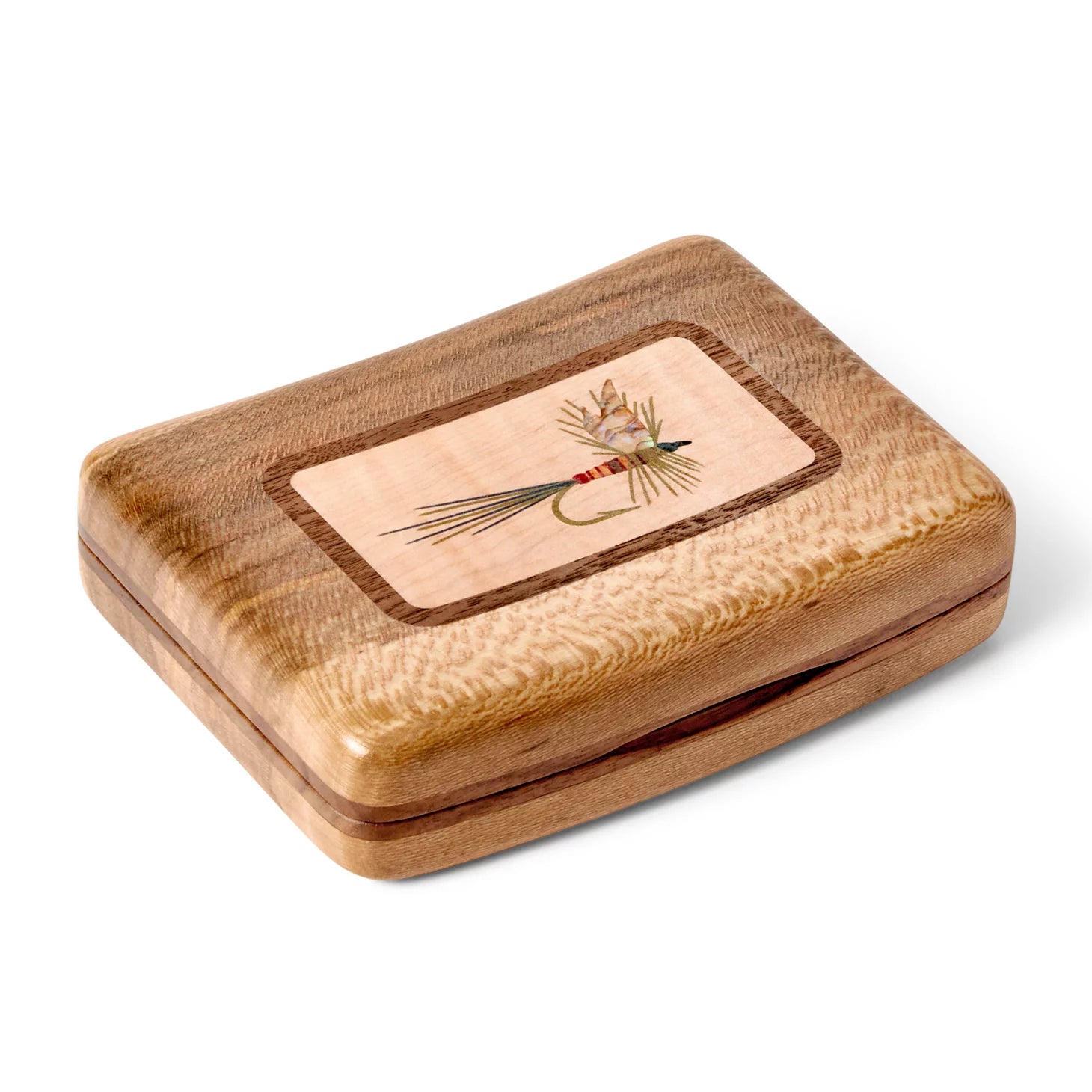 Orvis Fly Fishing A.L. Swanson River Series Fly Boxes - Abalone Inlay