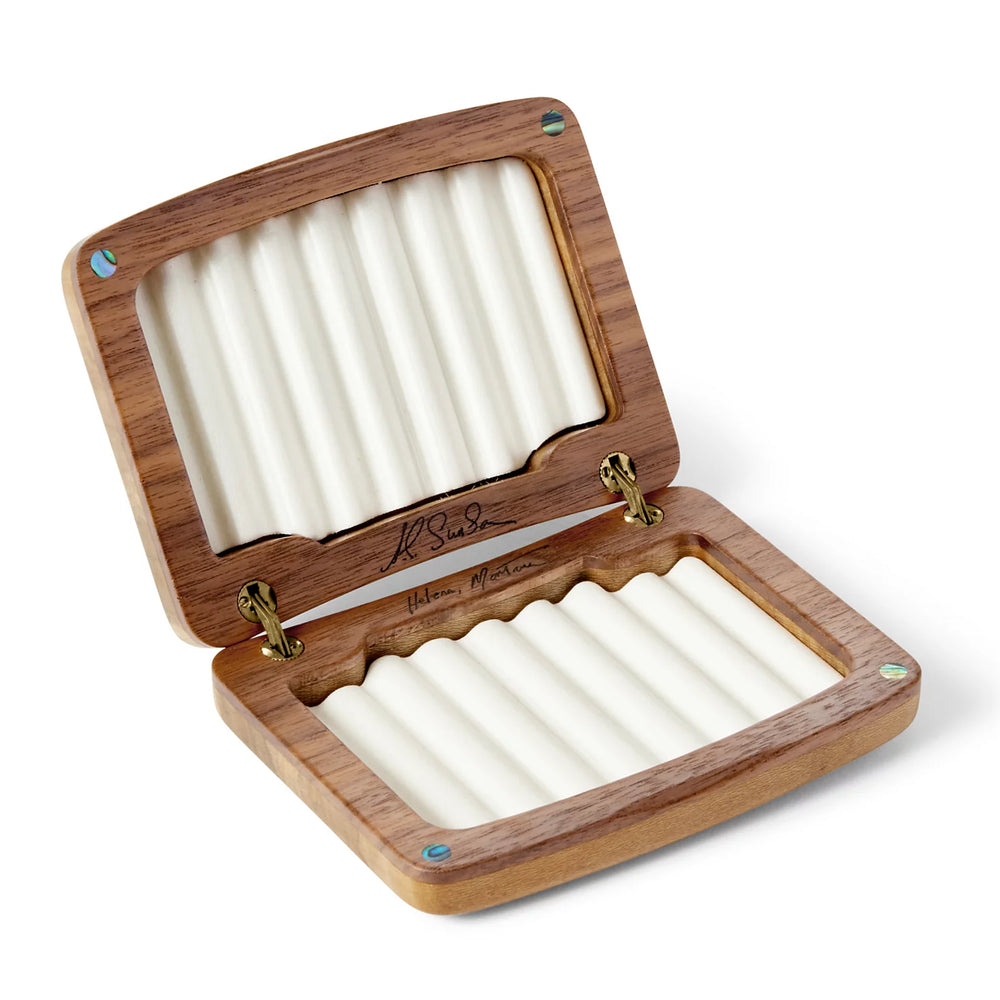 Orvis Fly Fishing A.L. Swanson River Series Fly Boxes - Abalone Inlay