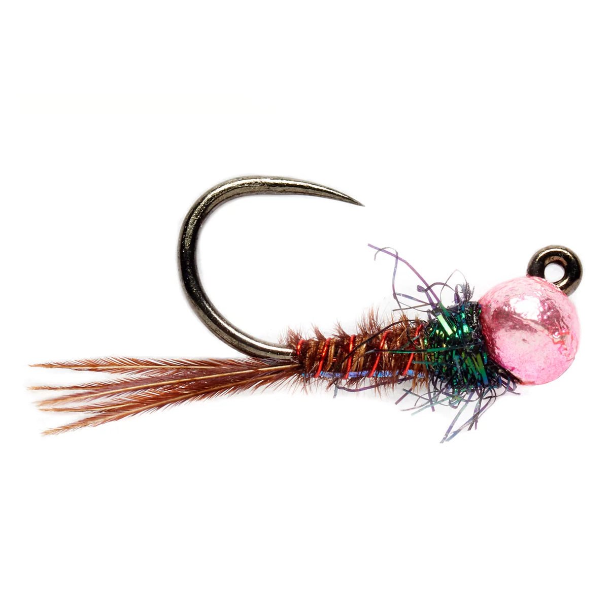 Orvis Fly Fishing Barbless Roza's Pink Pheasant Tail