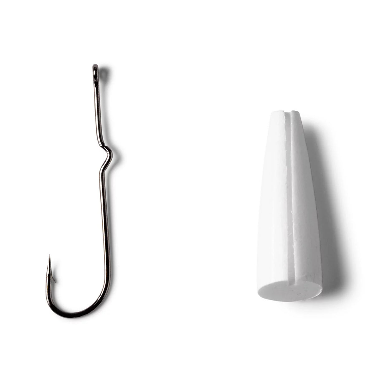 Orvis Fly Fishing Popper Bodies with Hooks - Bass Popper Bodies with Size 4 and 8 Hooks
