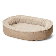 Orvis Dog Orvis ComfortFill-Eco™ Wraparound Dog Bed with Fleece