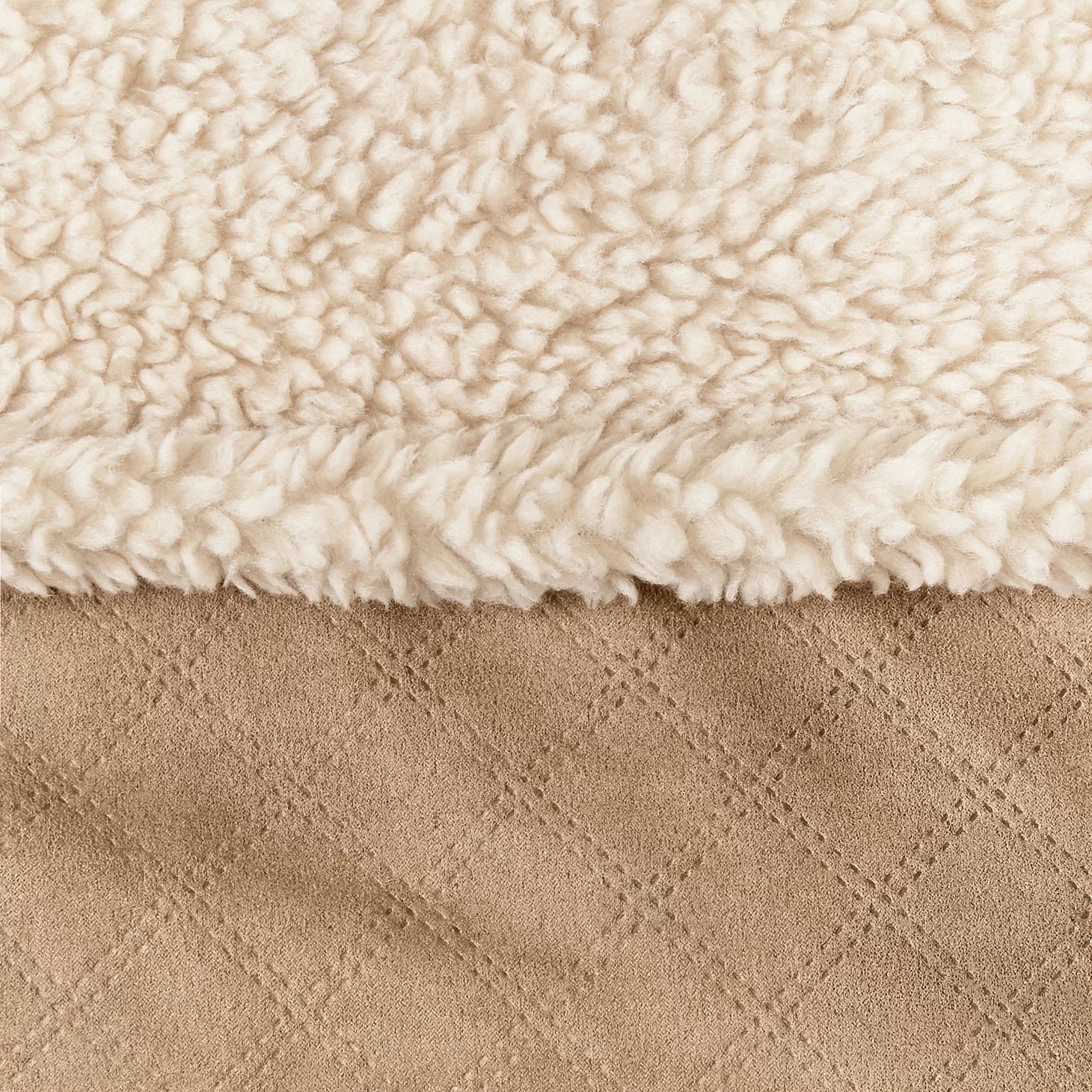 Orvis Dog Orvis ComfortFill-Eco™ Wraparound Dog Bed with Fleece