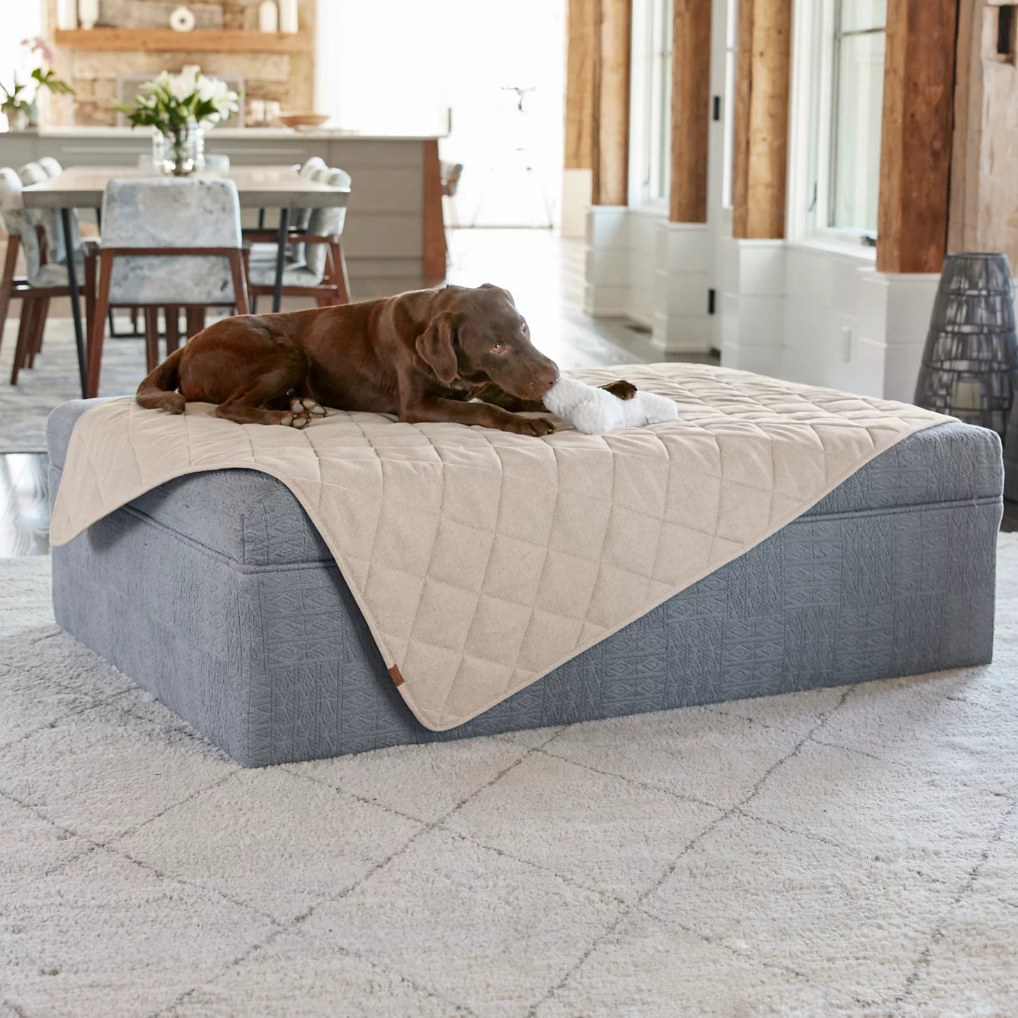 Orvis Dog|Home Goods Grip-Tight® Quilted Throw