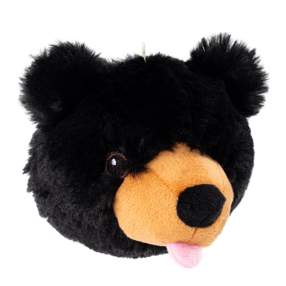 Orvis Dog Black Bear Head 2-in-1 Dog Toy
