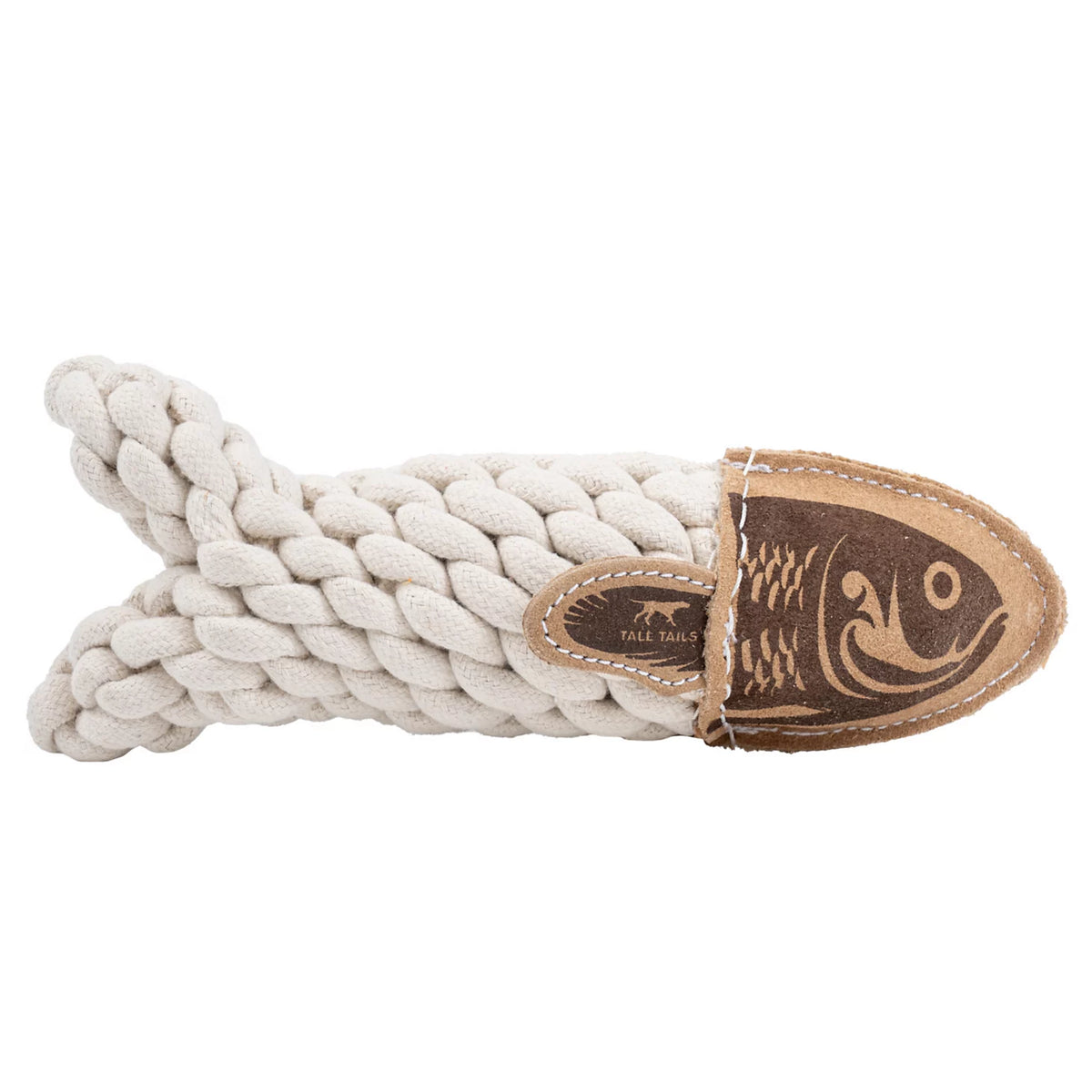 Orvis Dog Rope Crunch Fish Dog Toy