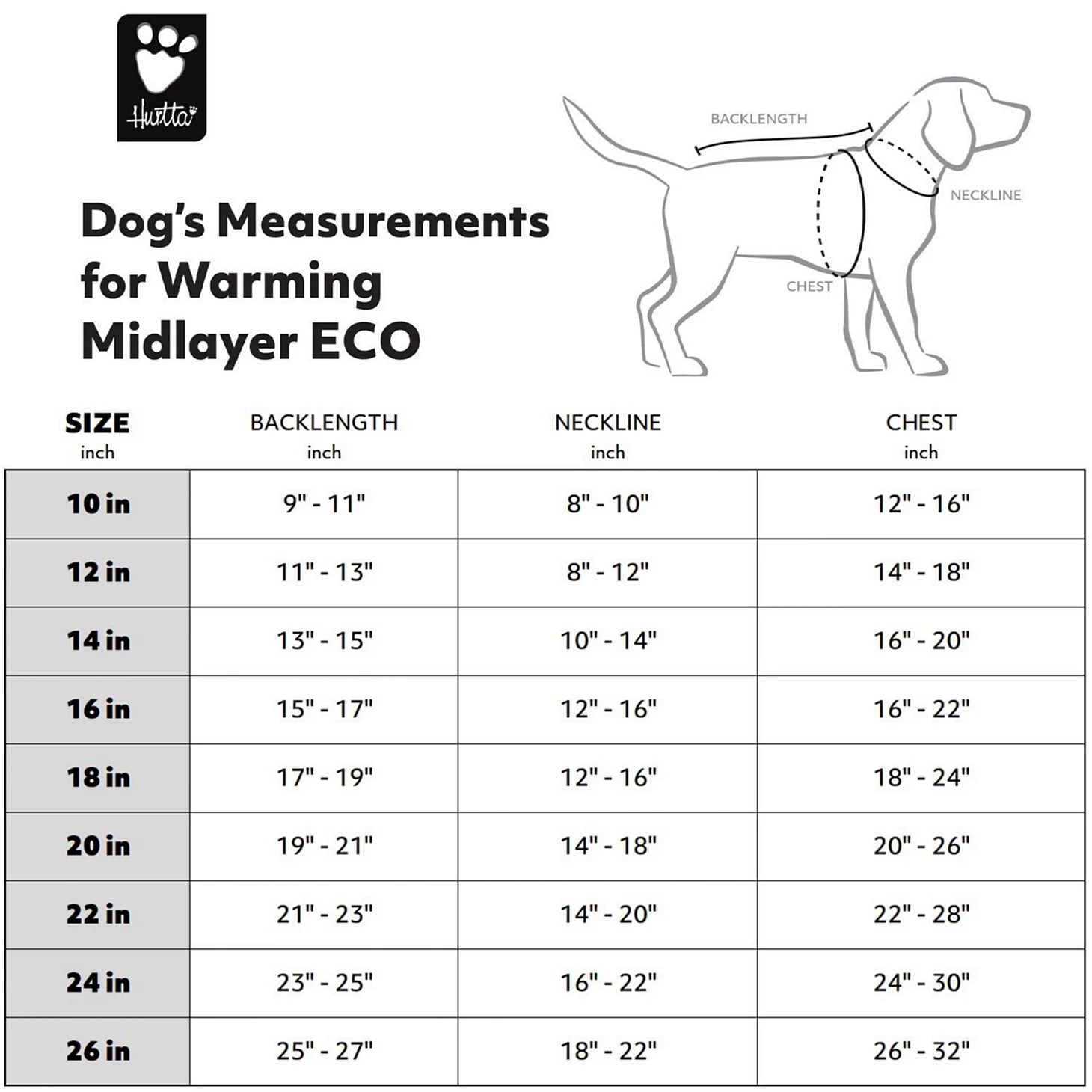 Orvis Dog Hurtta Warming Midlayer Eco Dog Jacket