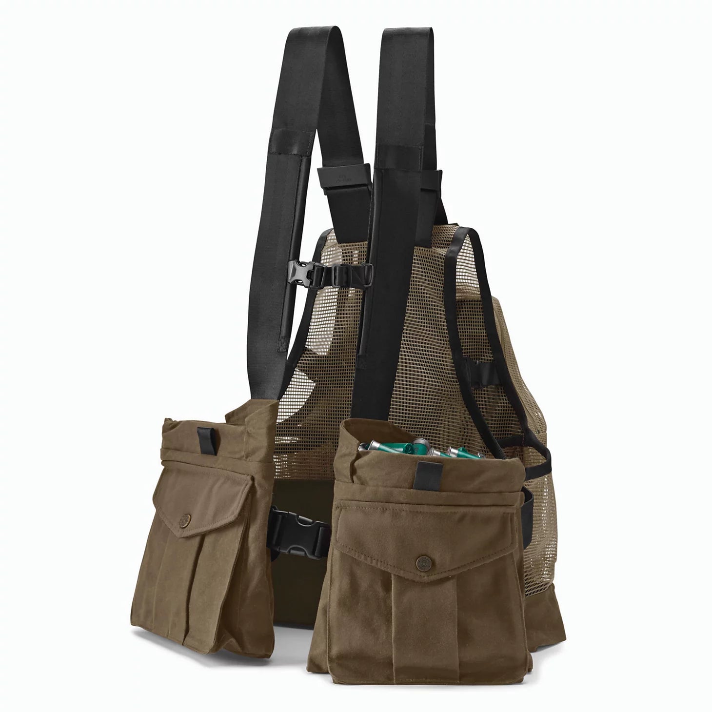 Orvis Hunt Waxed Cotton Strap Vest