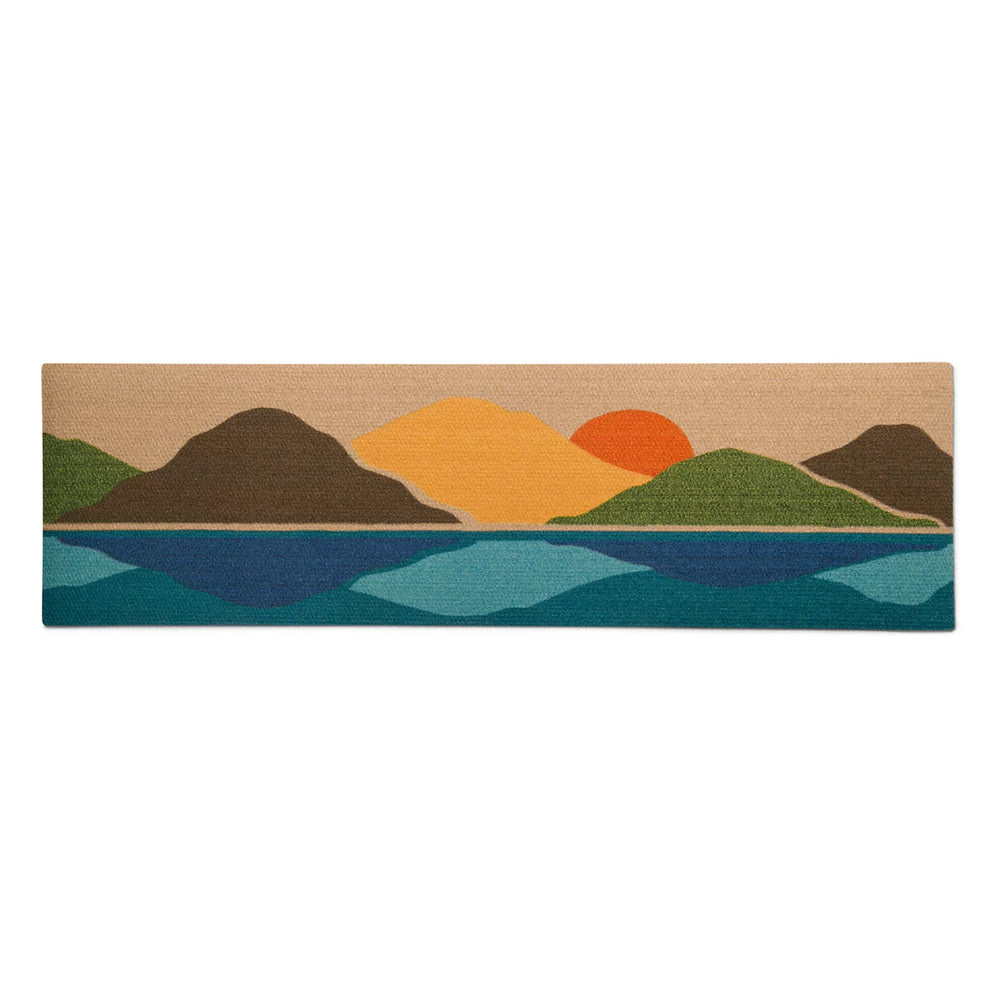 Orvis Home Goods Neighburly Printed Doormat 2' x 6'