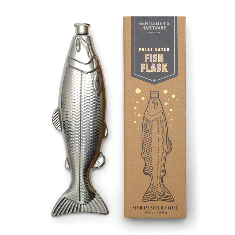 Orvis Home Goods Gentlemen's Hardware Fish Flask