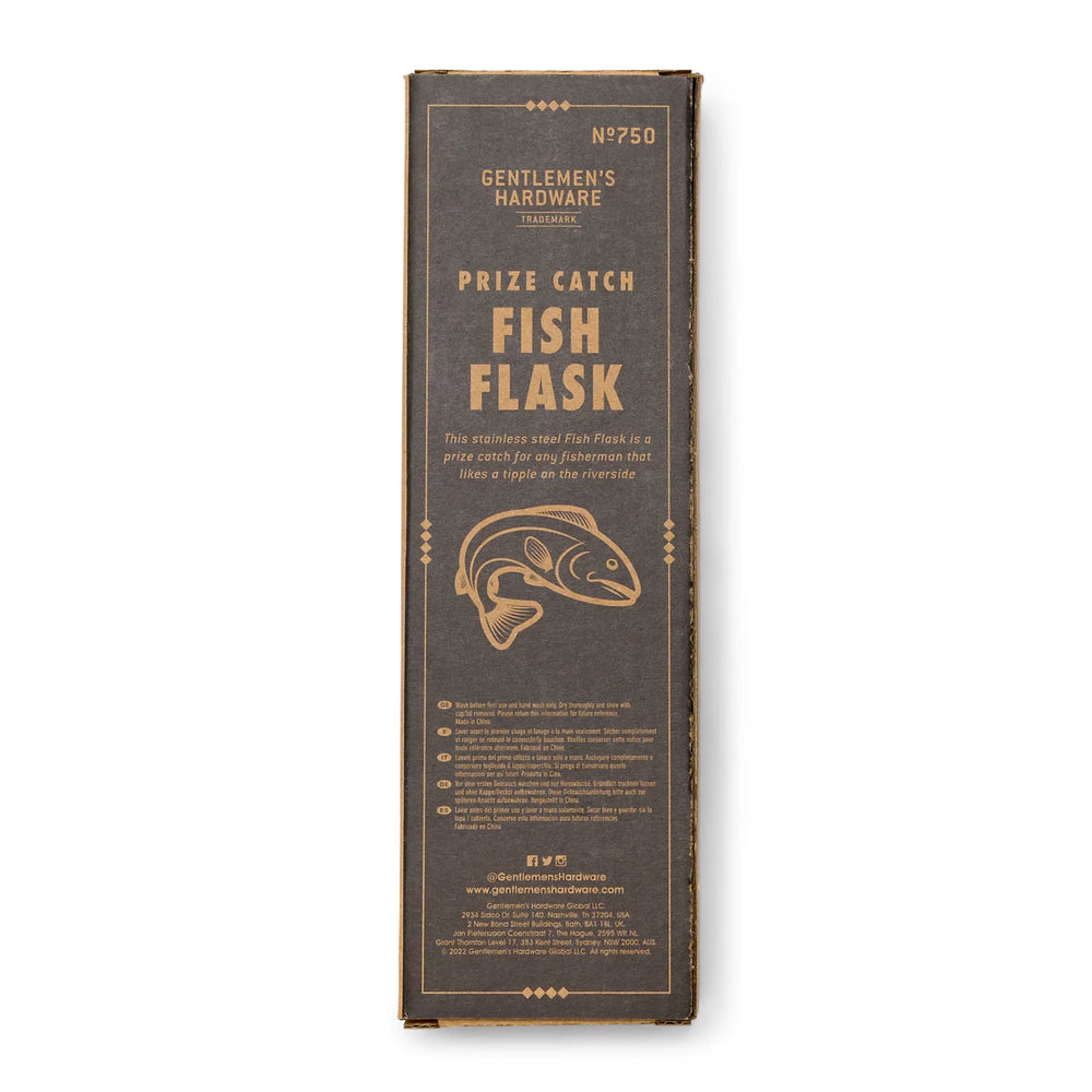 Orvis Home Goods Gentlemen's Hardware Fish Flask