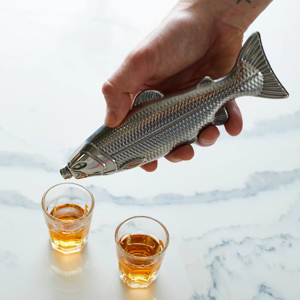 Orvis Home Goods Gentlemen's Hardware Fish Flask