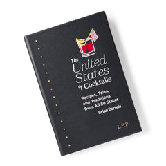 Orvis Home Goods Leather-Bound United States Of Cocktails Book