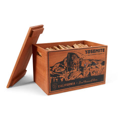 Orvis Home Goods National Parks Fatwood Wooden Crate