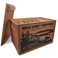 Orvis Home Goods National Parks Fatwood Wooden Crate